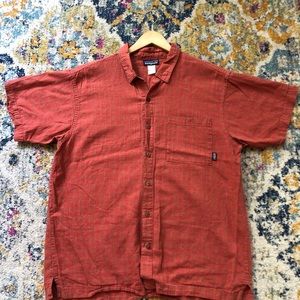 Patagonia short sleeve button down shirt